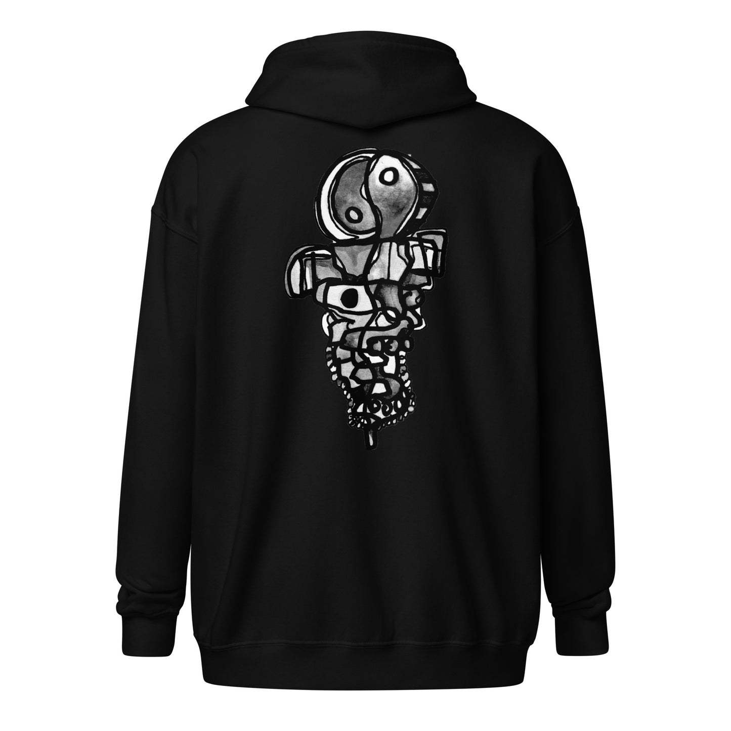 Rise Unisex Heavy Zip Hoodie