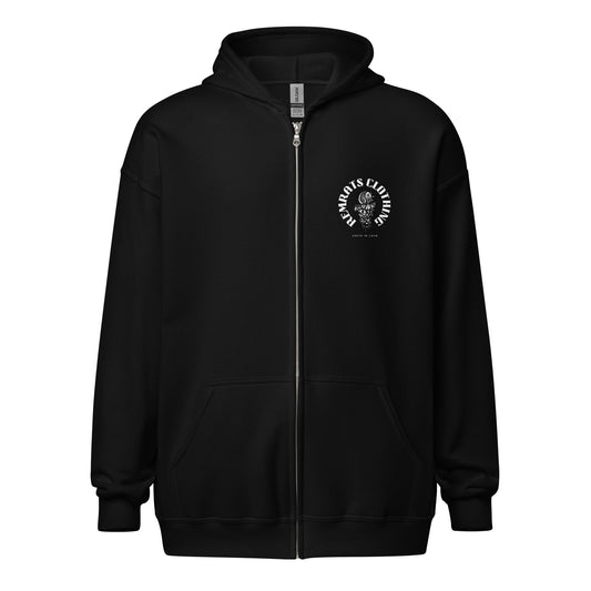 Rise Unisex Heavy Zip Hoodie