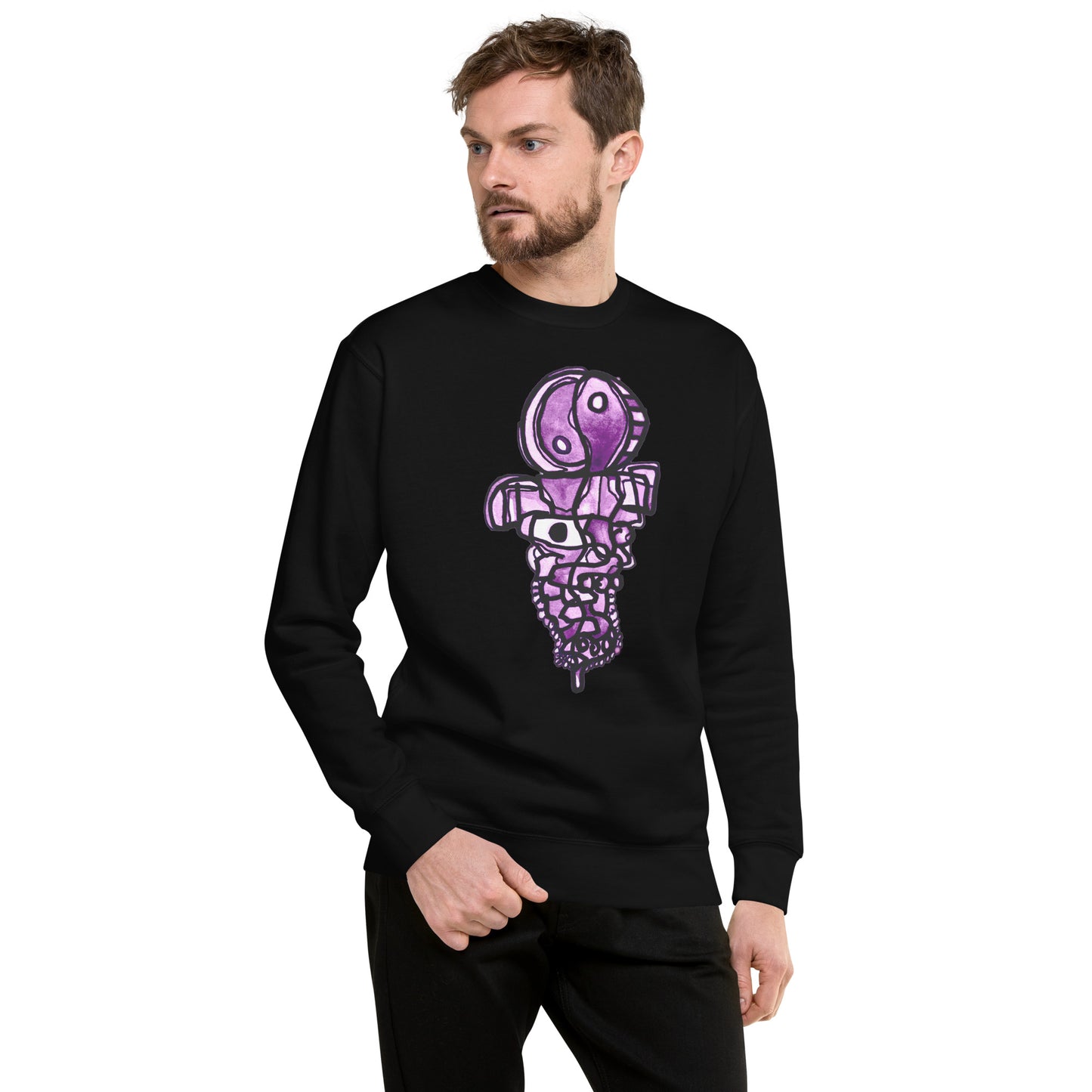 UNITE Unisex Sweatshirt Black